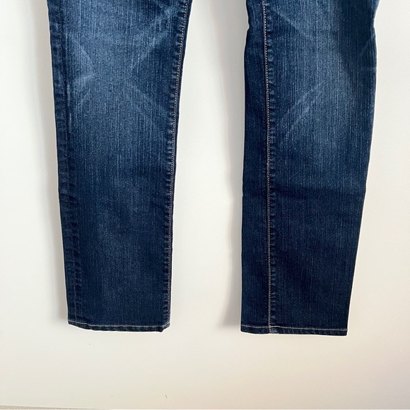 7 For All Mankind Straight Leg Dark Wash Denim Women’s Size 31 - Picture 4 of 9